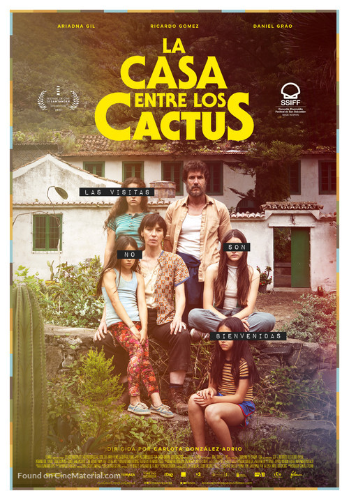 La casa entre los cactus - Spanish Movie Poster