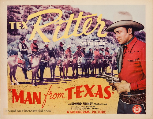 The Man from Texas - Movie Poster