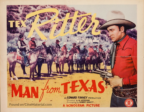 The Man from Texas - Movie Poster