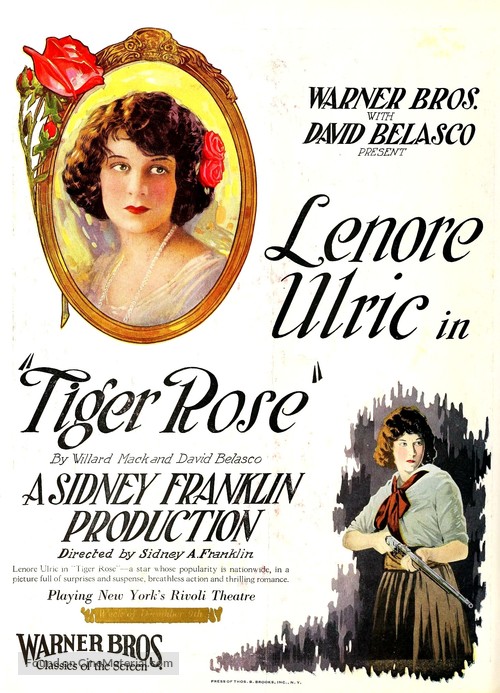 Tiger Rose - Movie Poster