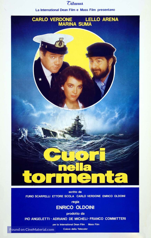 Cuori nella tormenta - Italian Theatrical movie poster