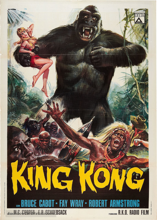 King Kong - Italian Movie Poster