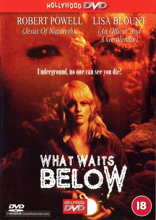 What Waits Below - British DVD movie cover