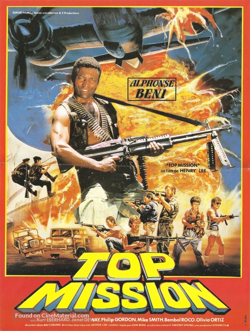 Top Mission - French Movie Poster