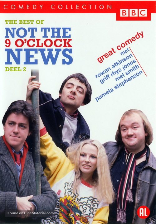 &quot;Not the Nine O&#039;Clock News&quot; - Dutch DVD movie cover