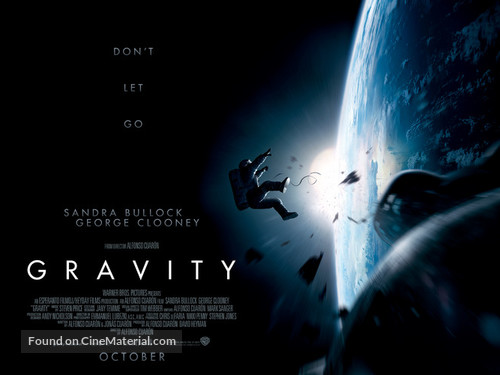 Gravity - British Movie Poster