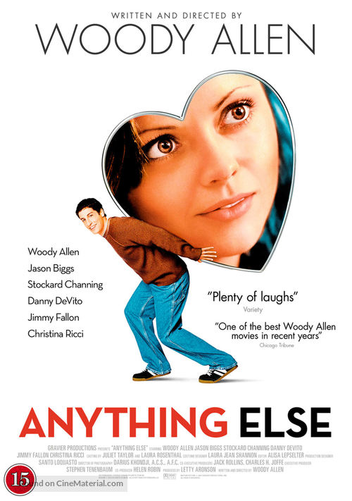 Anything Else - Danish DVD movie cover