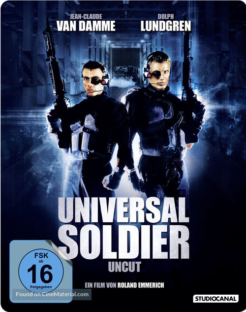 Universal Soldier - German Movie Cover