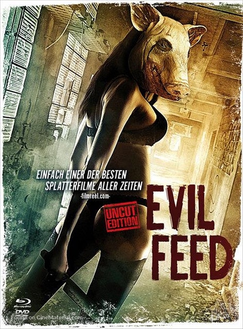 Evil Feed - German Blu-Ray movie cover