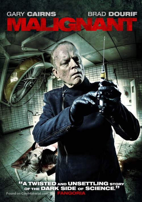 Malignant - DVD movie cover