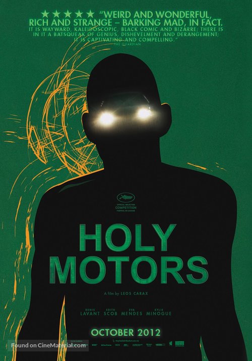Holy Motors - New Zealand Movie Poster