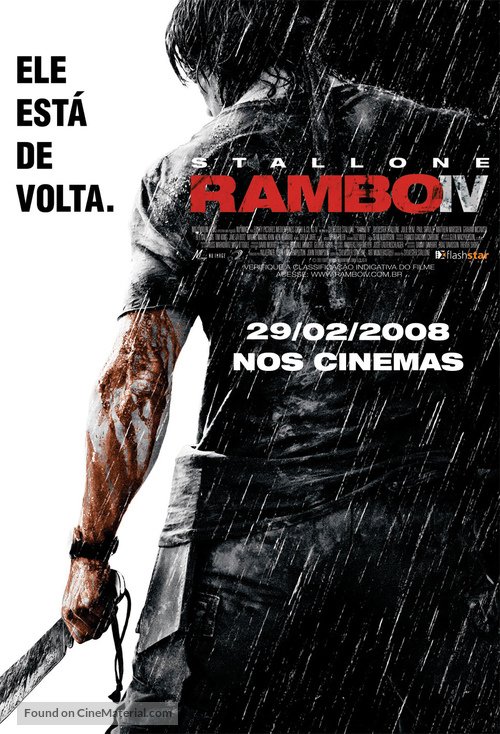 Rambo - Brazilian poster