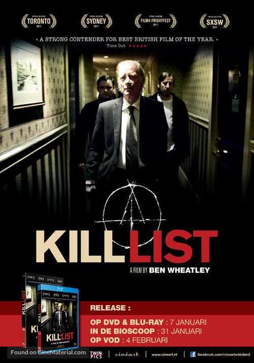 Kill List - Dutch Movie Poster