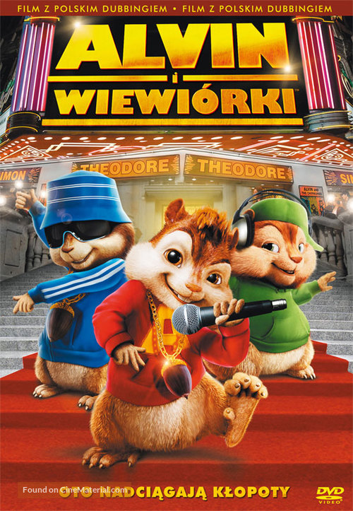 Alvin and the Chipmunks - Polish Movie Cover