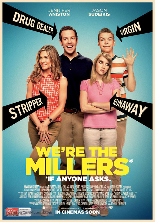 We&#039;re the Millers - Australian Movie Poster