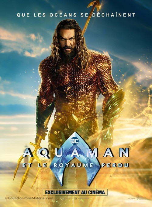 Aquaman and the Lost Kingdom - French Movie Poster