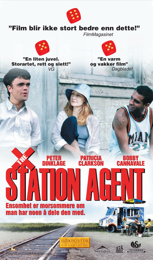 The Station Agent - Norwegian Movie Cover