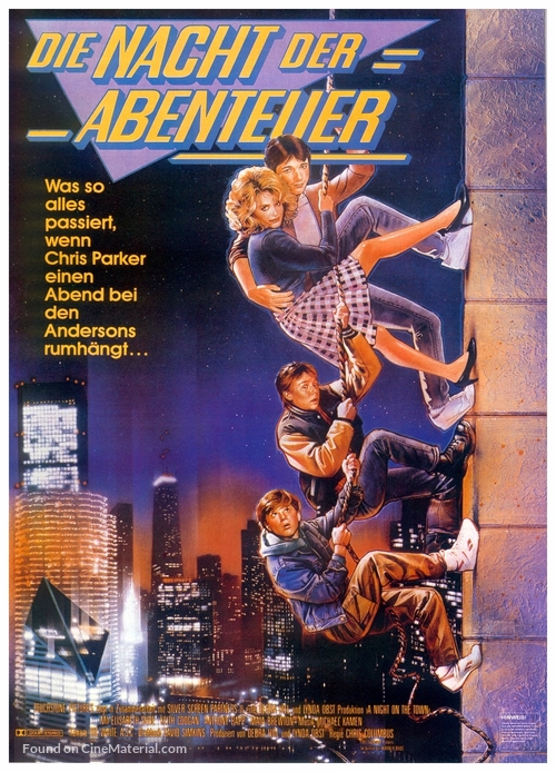 Adventures in Babysitting - German Movie Poster