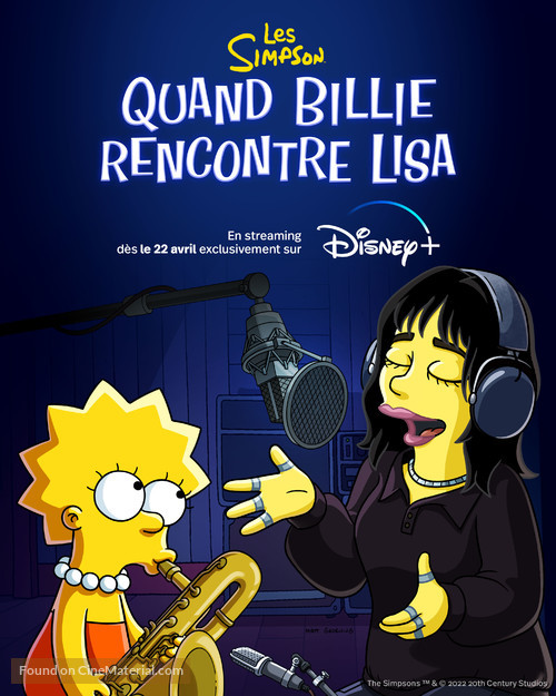 When Billie Met Lisa - French Movie Poster