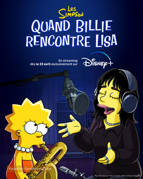 When Billie Met Lisa - French Movie Poster