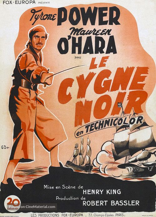 The Black Swan - French Movie Poster