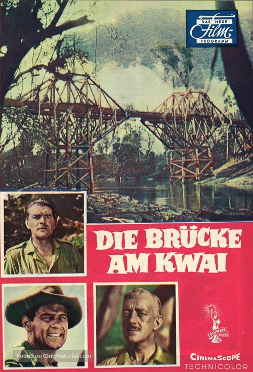 The Bridge on the River Kwai - German poster