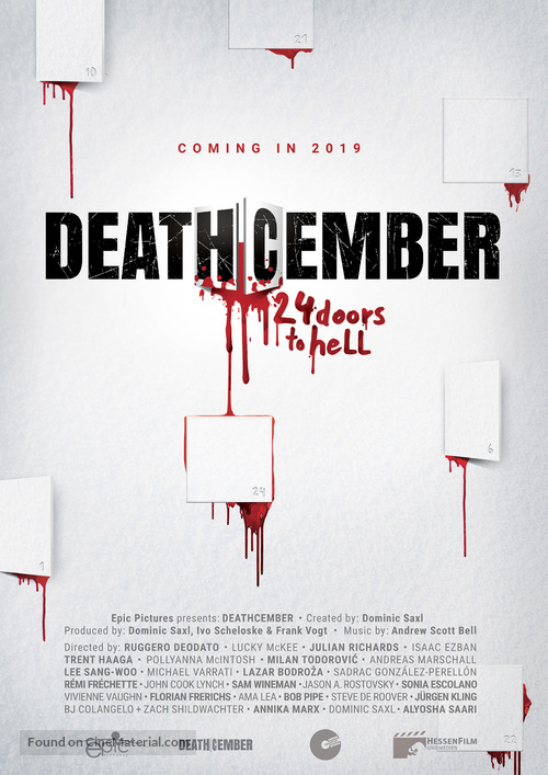 Deathcember - German Movie Poster