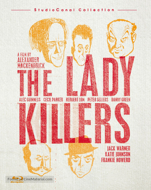 The Ladykillers - Blu-Ray movie cover