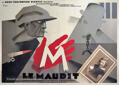 M - French Movie Poster