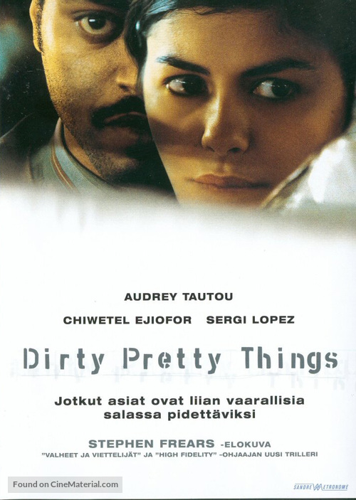 Dirty Pretty Things - Finnish Movie Poster