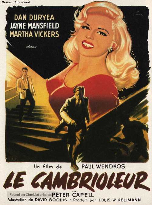 The Burglar - French Movie Poster