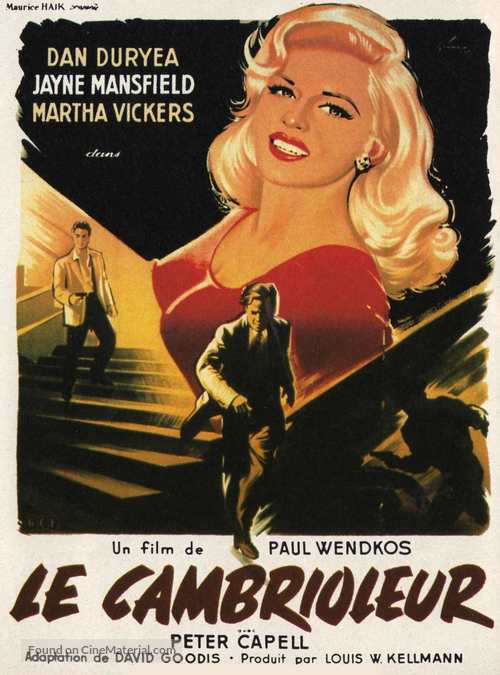 The Burglar - French Movie Poster