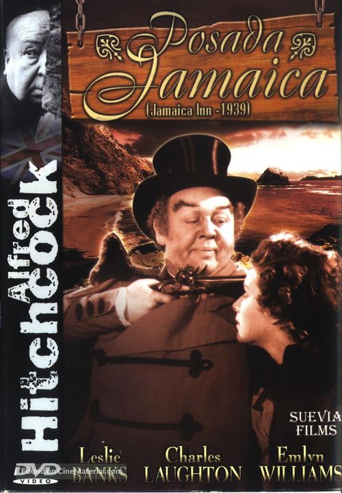 Jamaica Inn - Spanish DVD movie cover