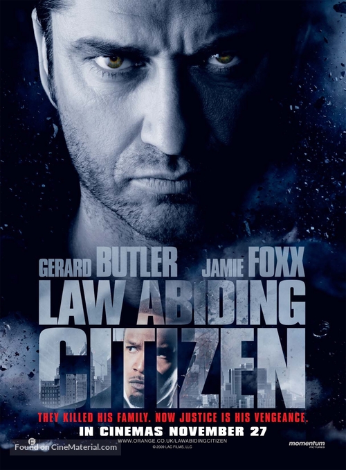 Law Abiding Citizen - British Movie Poster