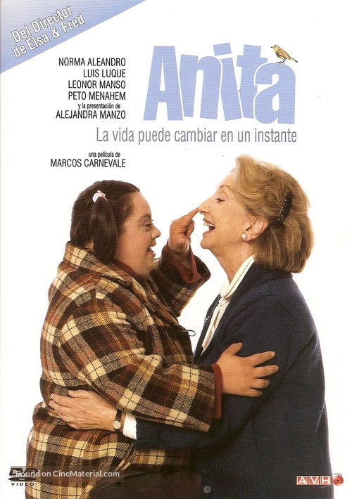 Anita - Argentinian DVD movie cover