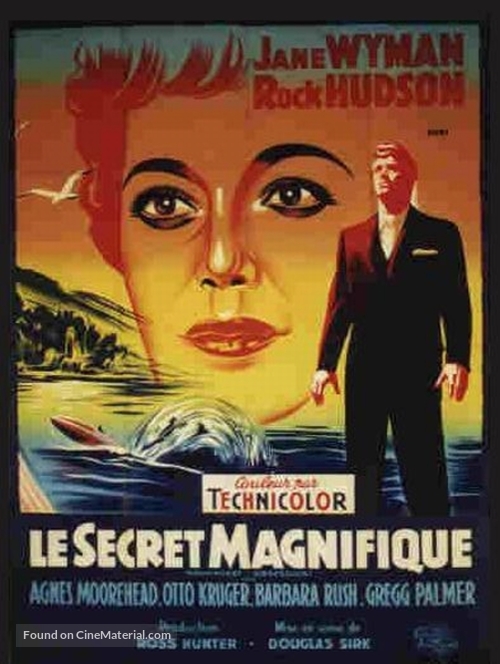 Magnificent Obsession - French Movie Poster