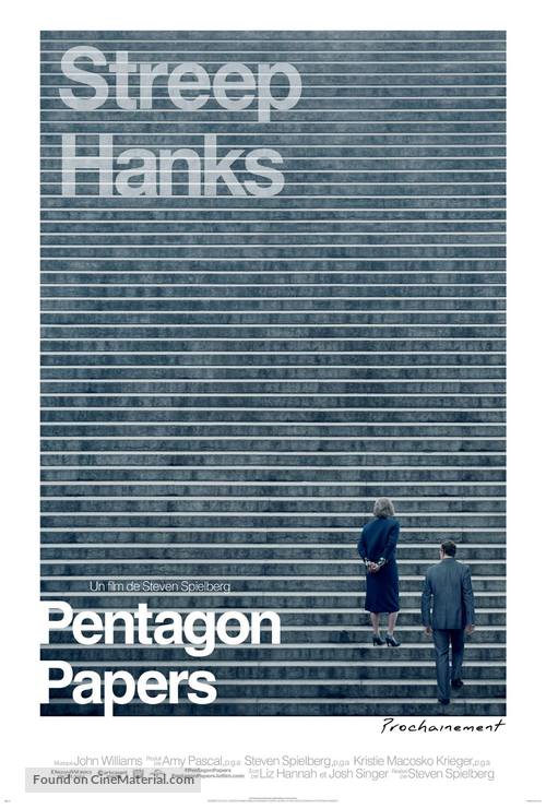 The Post - French Movie Poster
