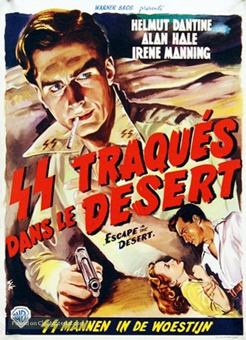 Escape in the Desert - Belgian Movie Poster