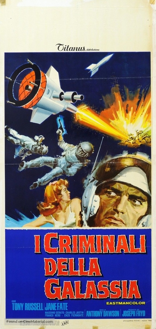 I criminali della galassia - Italian Movie Poster