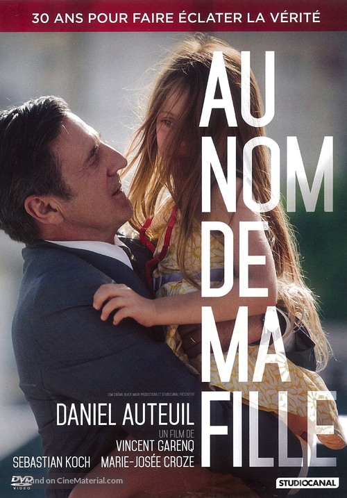 Au nom de ma fille - French DVD movie cover
