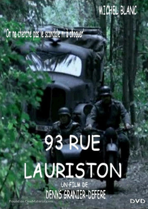 93, rue Lauriston - French Movie Poster