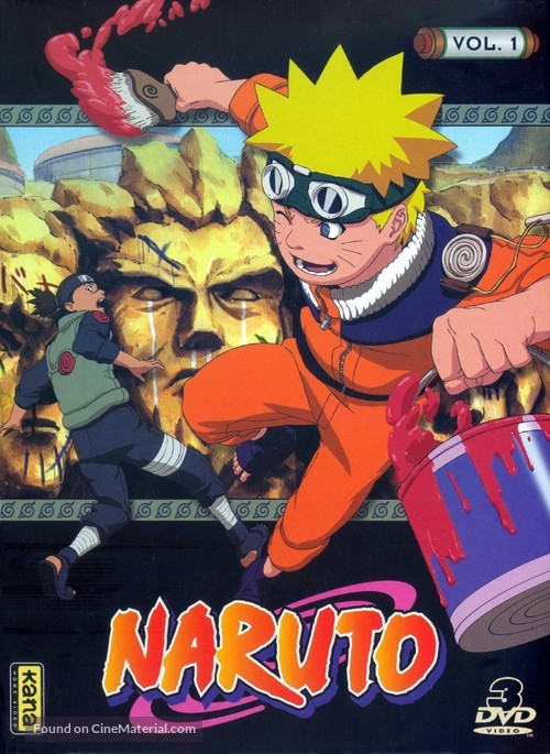 &quot;Naruto&quot; - French DVD movie cover