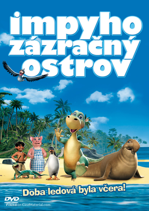Urmel aus dem Eis - Czech DVD movie cover