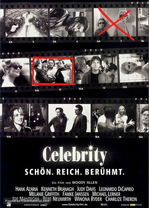 Celebrity - German Movie Poster