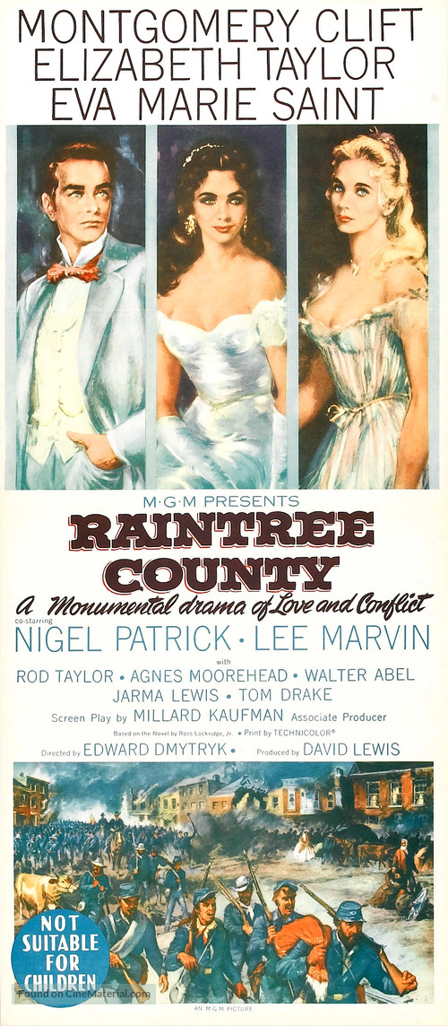 Raintree County - Australian Movie Poster