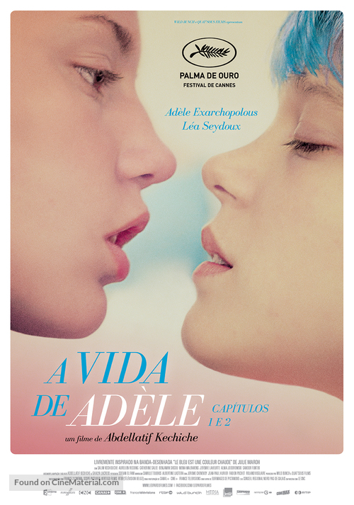 La vie d&#039;Ad&egrave;le - Portuguese Movie Poster