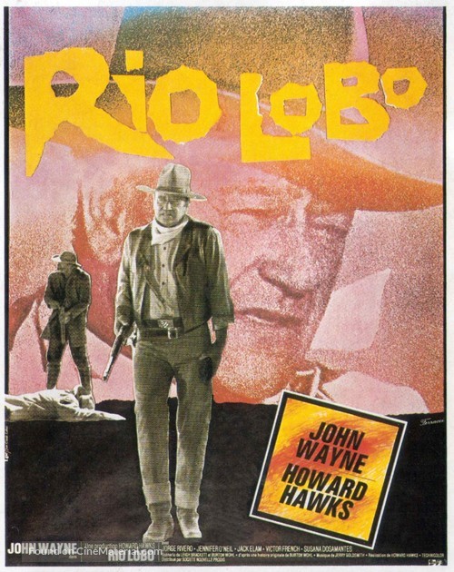 Rio Lobo - French Movie Poster