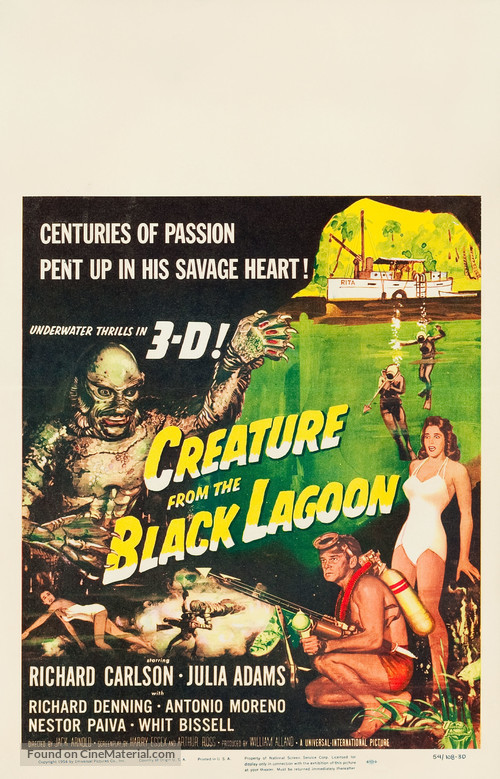 Creature from the Black Lagoon - Movie Poster