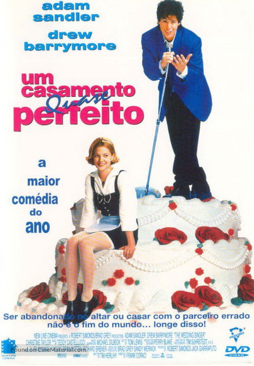 The Wedding Singer - Portuguese Movie Cover