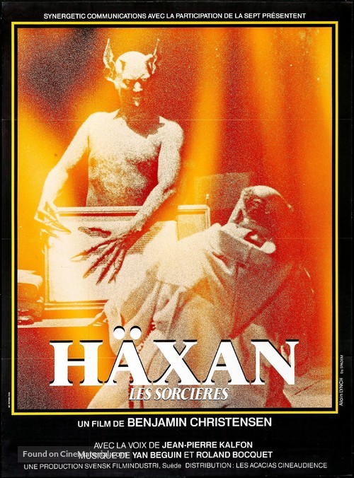 H&auml;xan - French Movie Poster